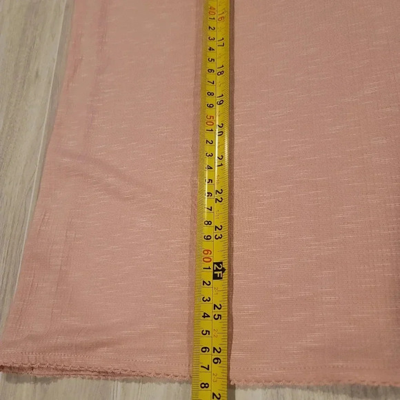 Matilda Jane Heart to Heart Possibilities Pink Knit Women’s Top Sz Medium Vneck. - Picture 10 of 10